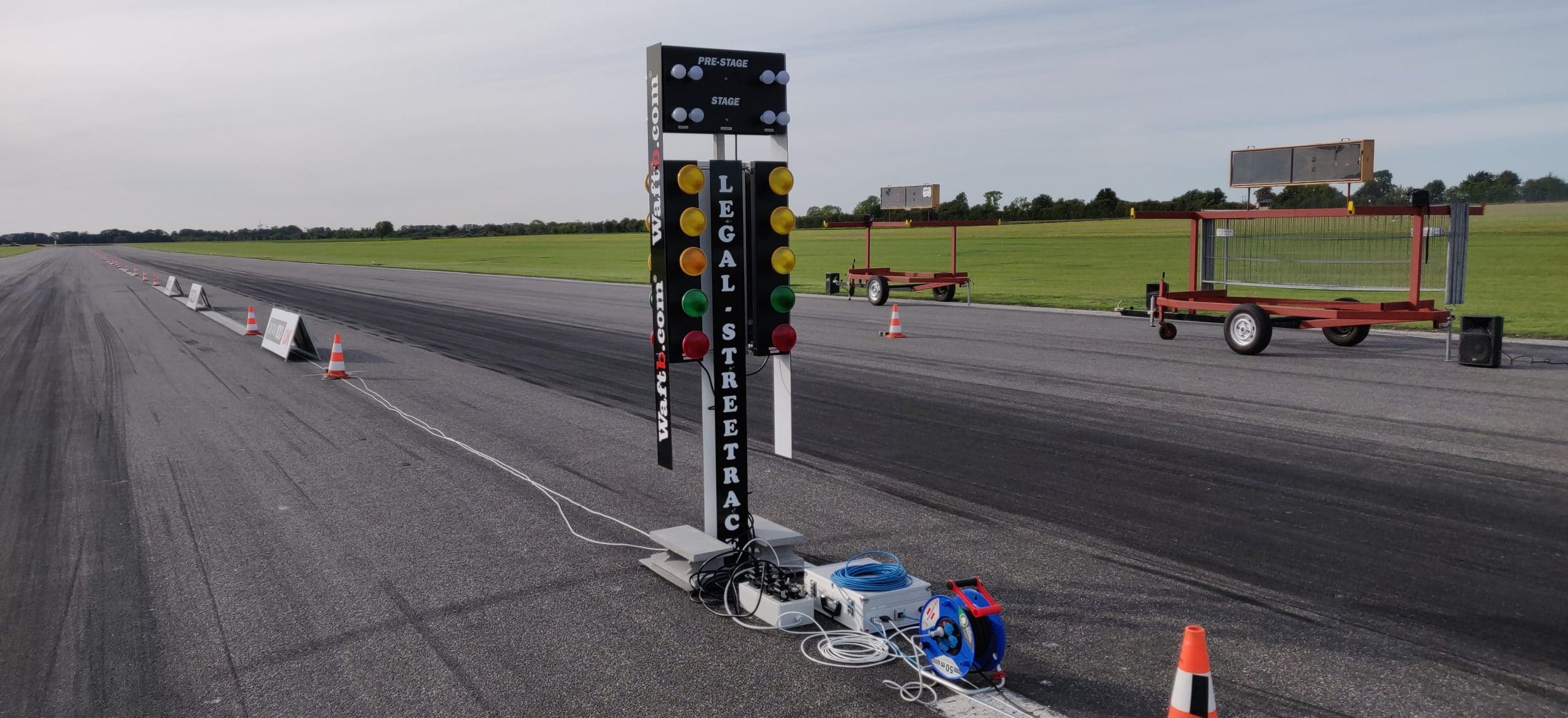 Drag racing christmas tree